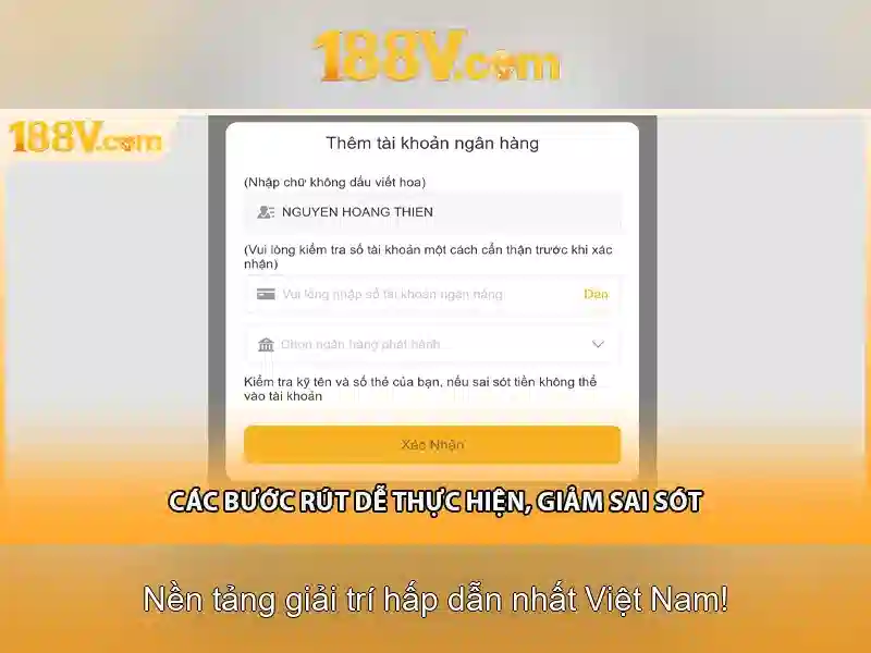 Hướng Dẫn Rút Tiền Slot 188V